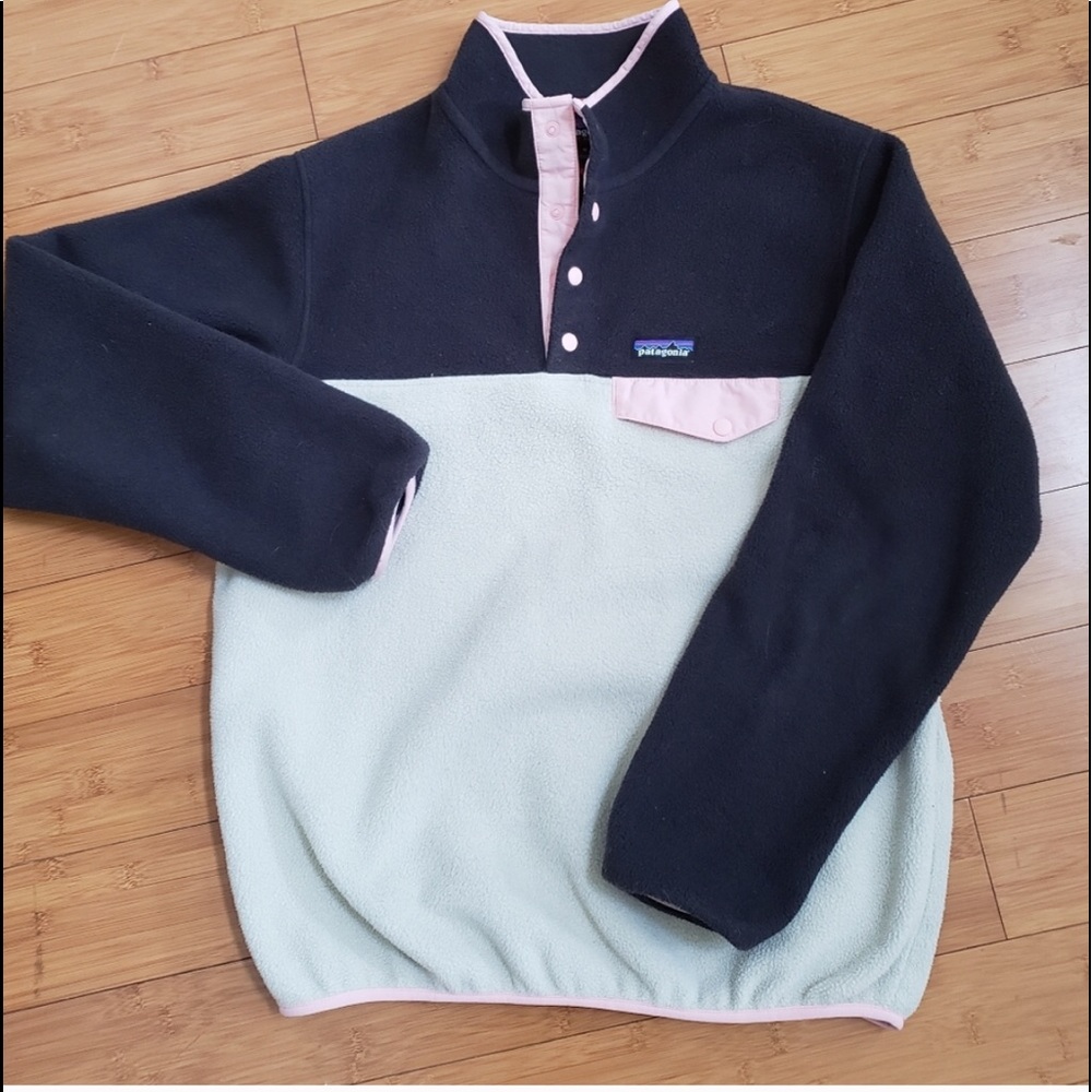 Patagonia Synchilla Snap Tee Size-M